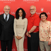 People posing for a picture. Links to Gifts of Appreciated Securities